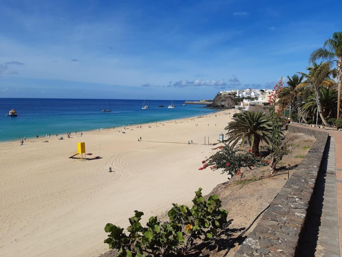 Jandia Beach Ferienwohnung mit Glasfaser WIFI, Meerblick und Balkon Morro Jable Exterior foto