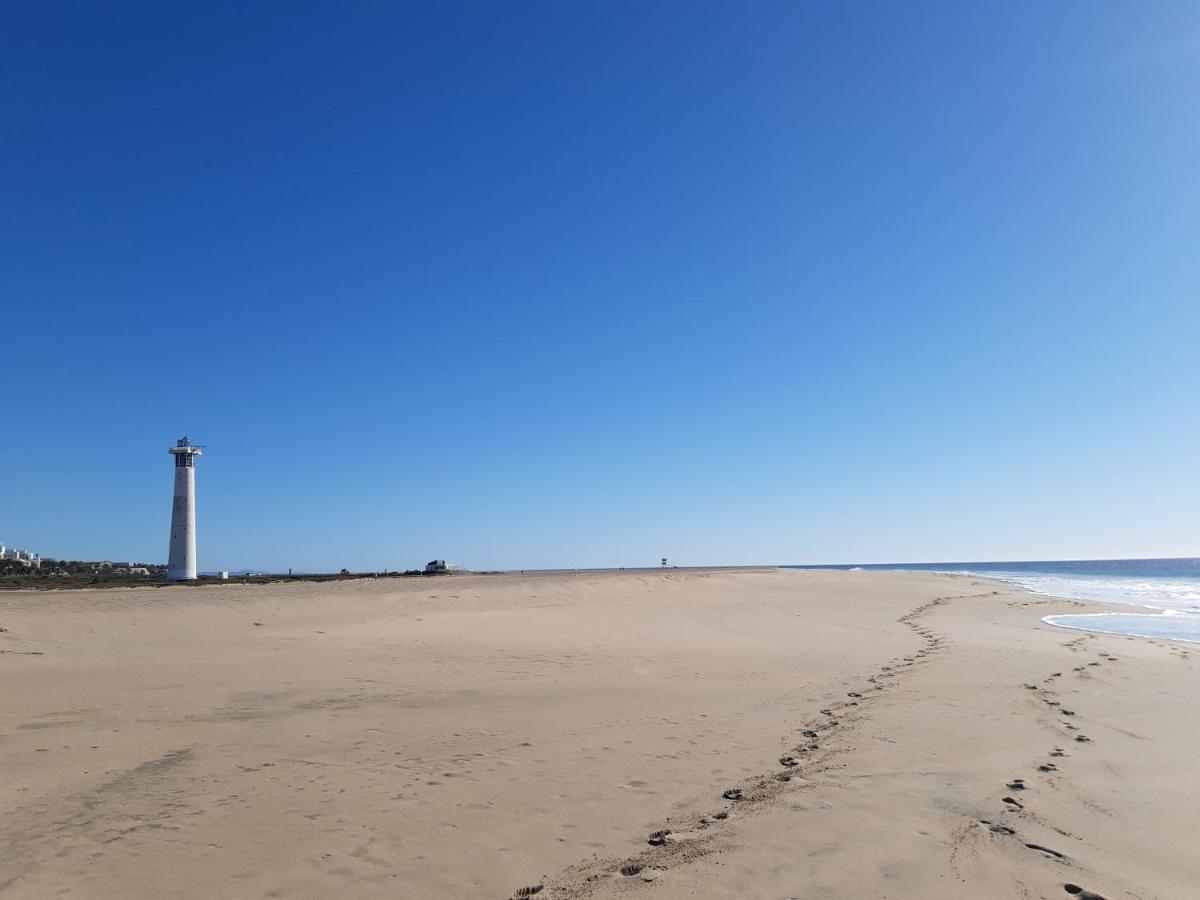 Jandia Beach Ferienwohnung mit Glasfaser WIFI, Meerblick und Balkon Morro Jable Exterior foto