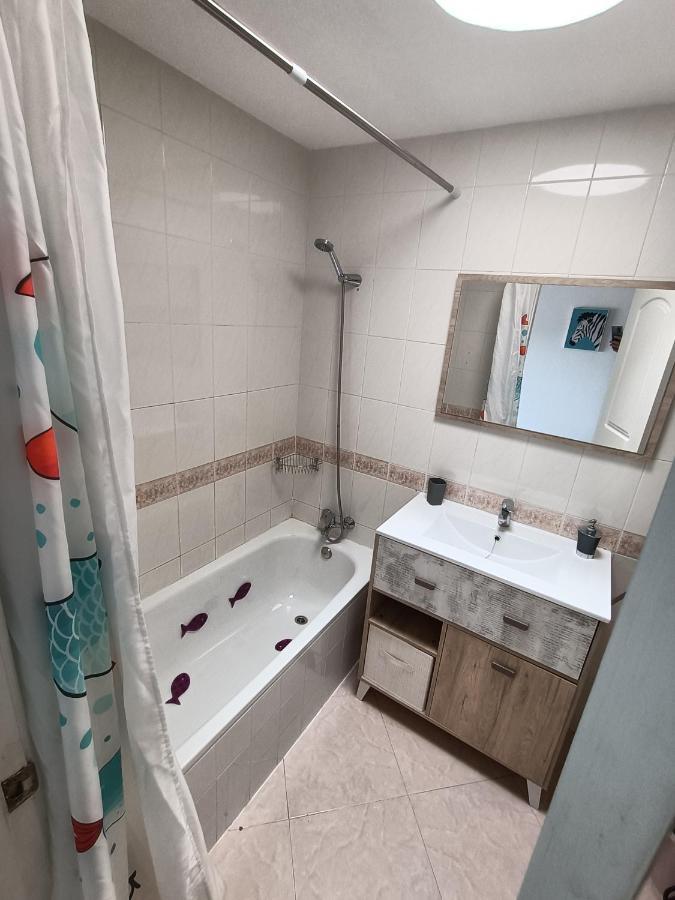 Jandia Beach Ferienwohnung mit Glasfaser WIFI, Meerblick und Balkon Morro Jable Exterior foto