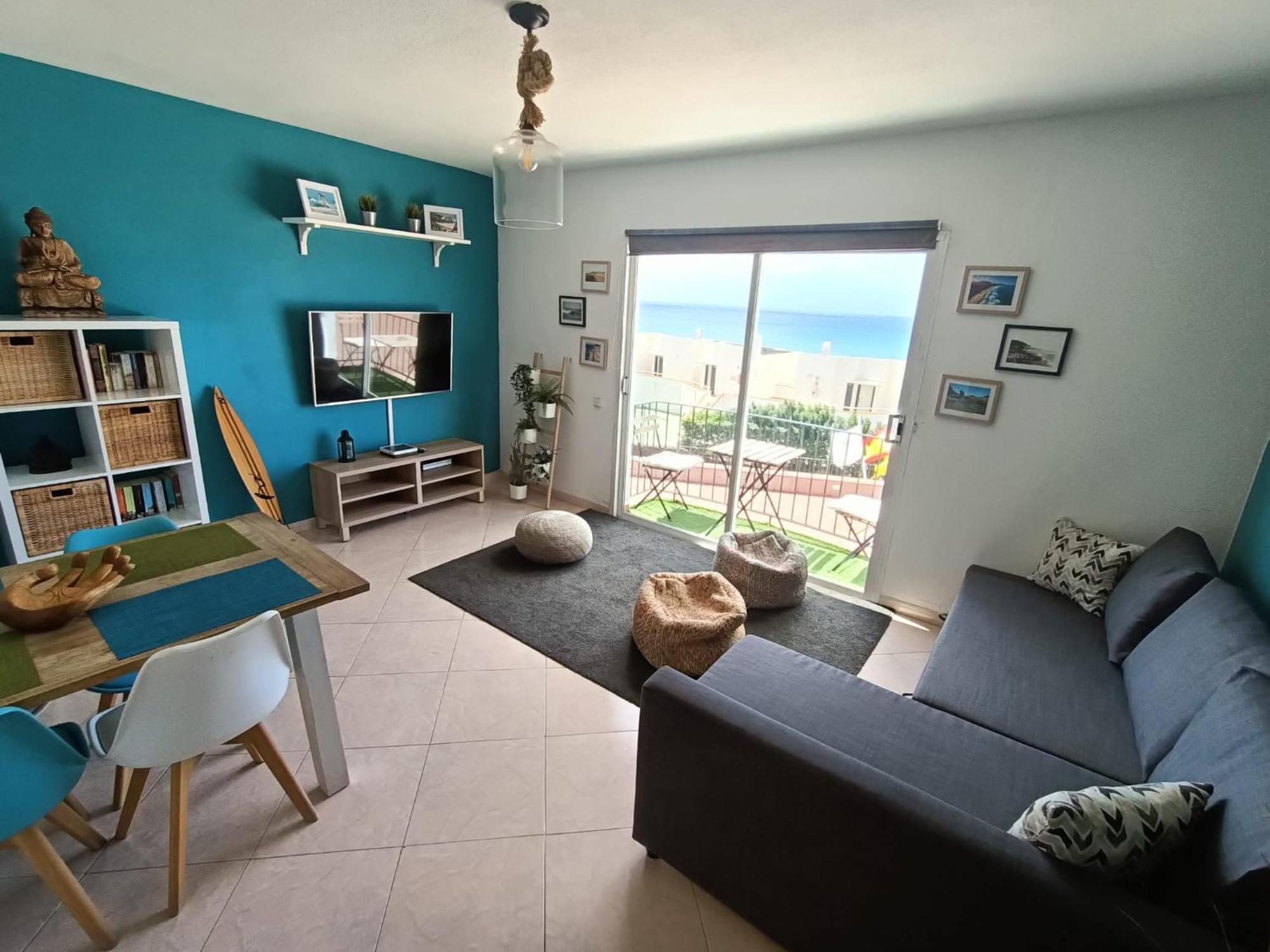 Jandia Beach Ferienwohnung mit Glasfaser WIFI, Meerblick und Balkon Morro Jable Exterior foto
