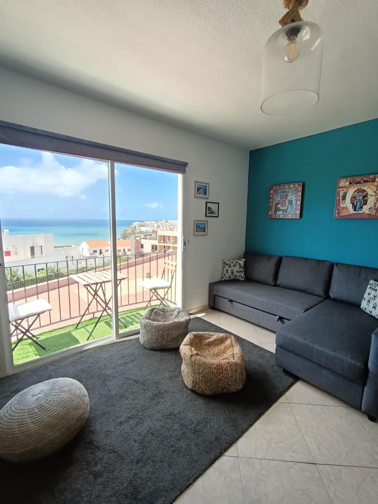 Jandia Beach Ferienwohnung mit Glasfaser WIFI, Meerblick und Balkon Morro Jable Exterior foto